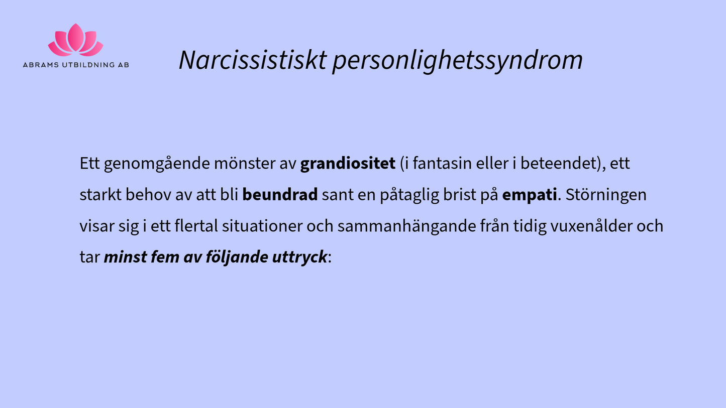 Att leva nära en narcissist – förstå, skydda dig