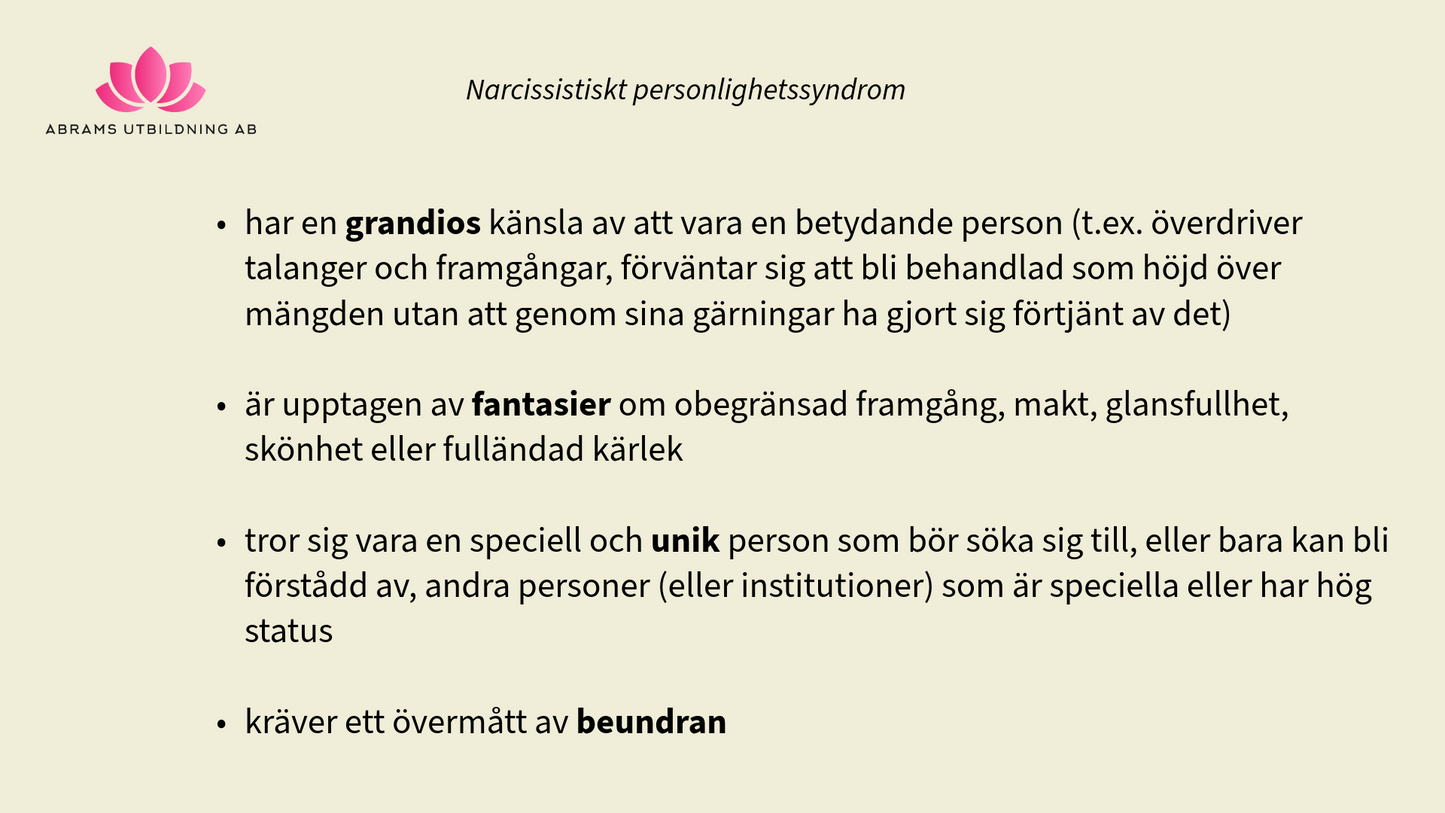 Att leva nära en narcissist – förstå, skydda dig