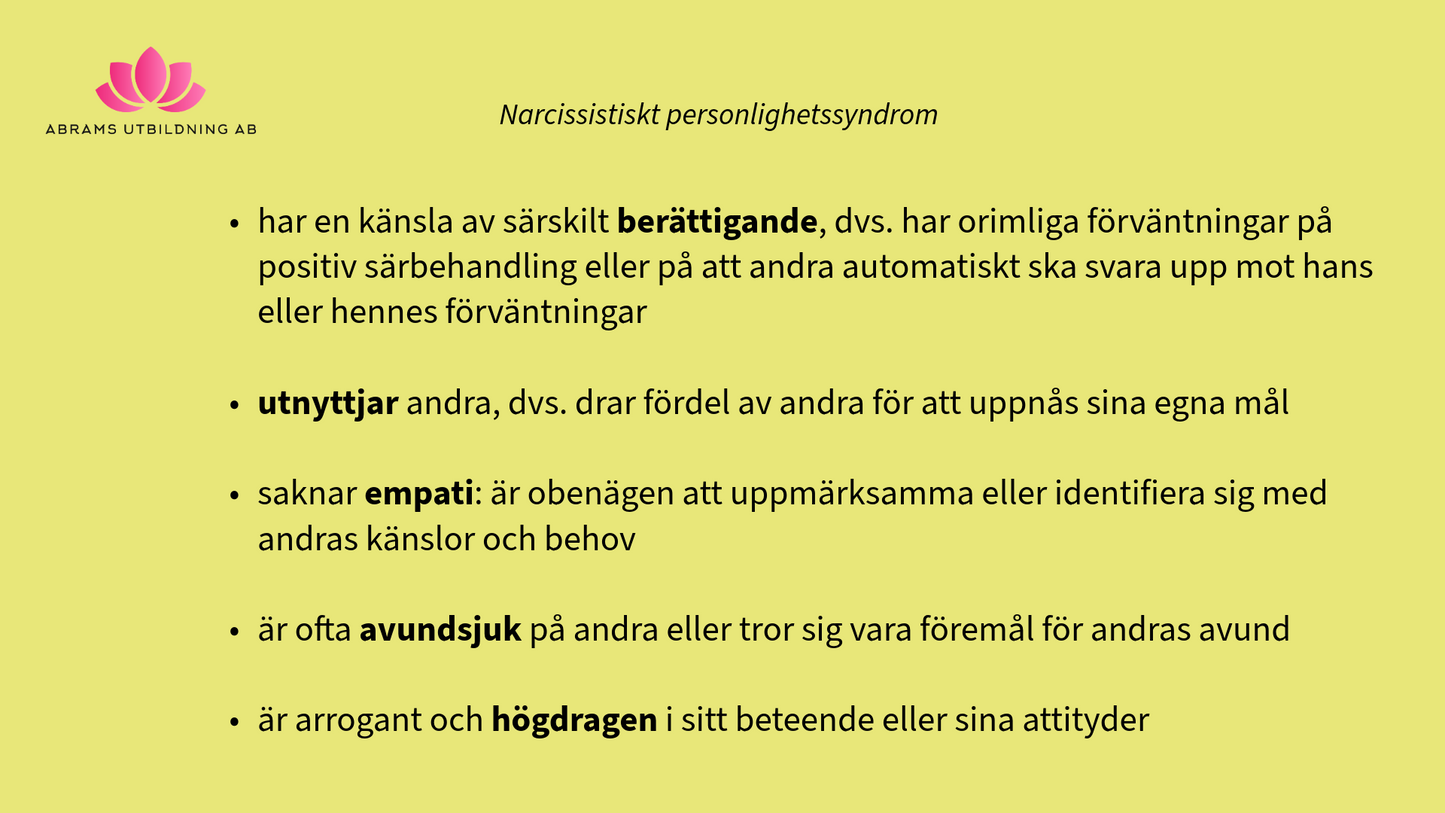 Att leva nära en narcissist – förstå, skydda dig