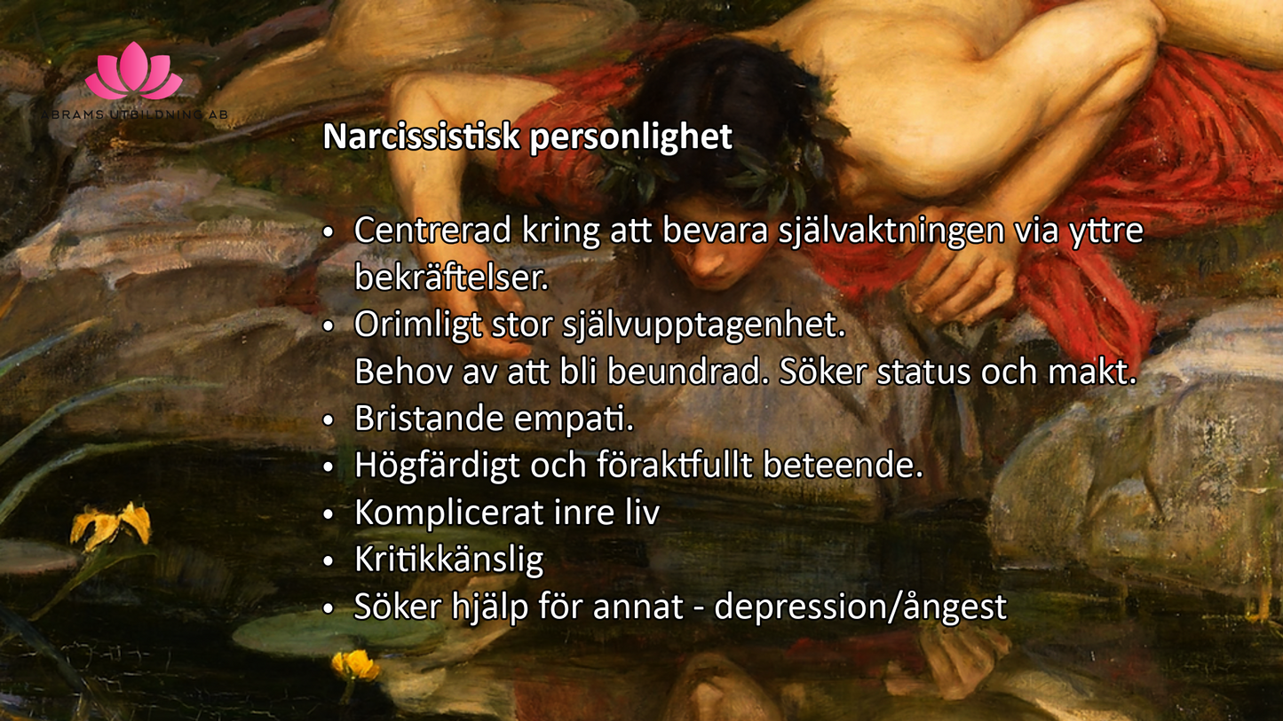 Att leva nära en narcissist – förstå, skydda dig