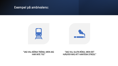 MI - Motiverande intervju