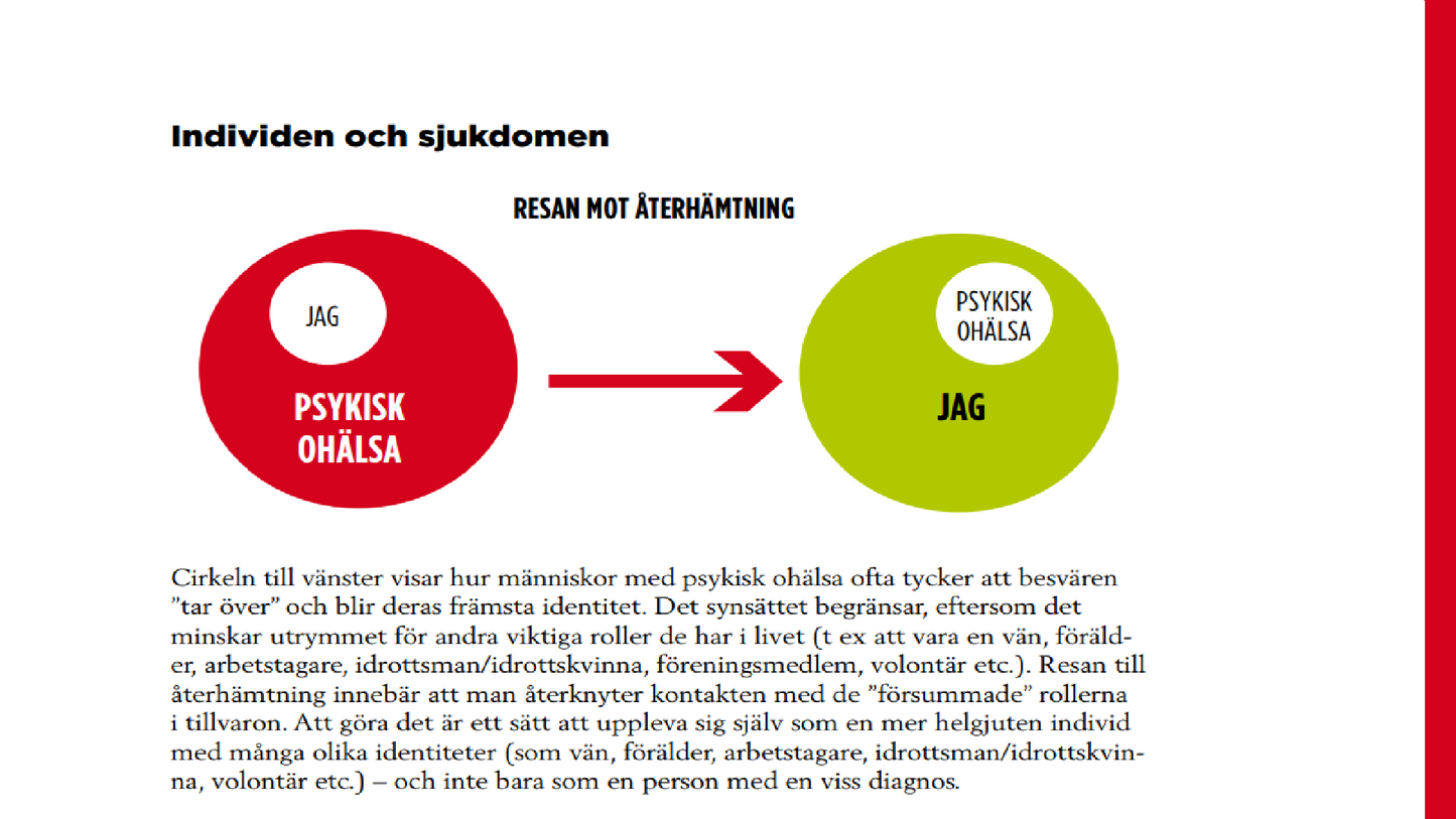 NECT- grupprogram mot självstigma för egenerfarna (Skövde) Start 3 dec.