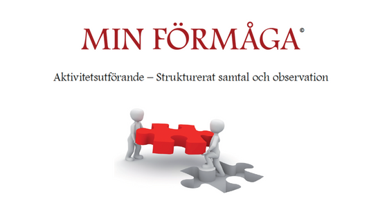 MIN FÖRMÅGA – Strukturerad bedömning av vardagsfunktion (ADL)