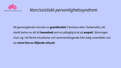 Att leva nära en narcissist – förstå, skydda dig