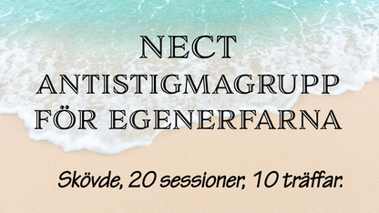 NECT- grupprogram mot självstigma för egenerfarna (Skövde) Start 3 dec.