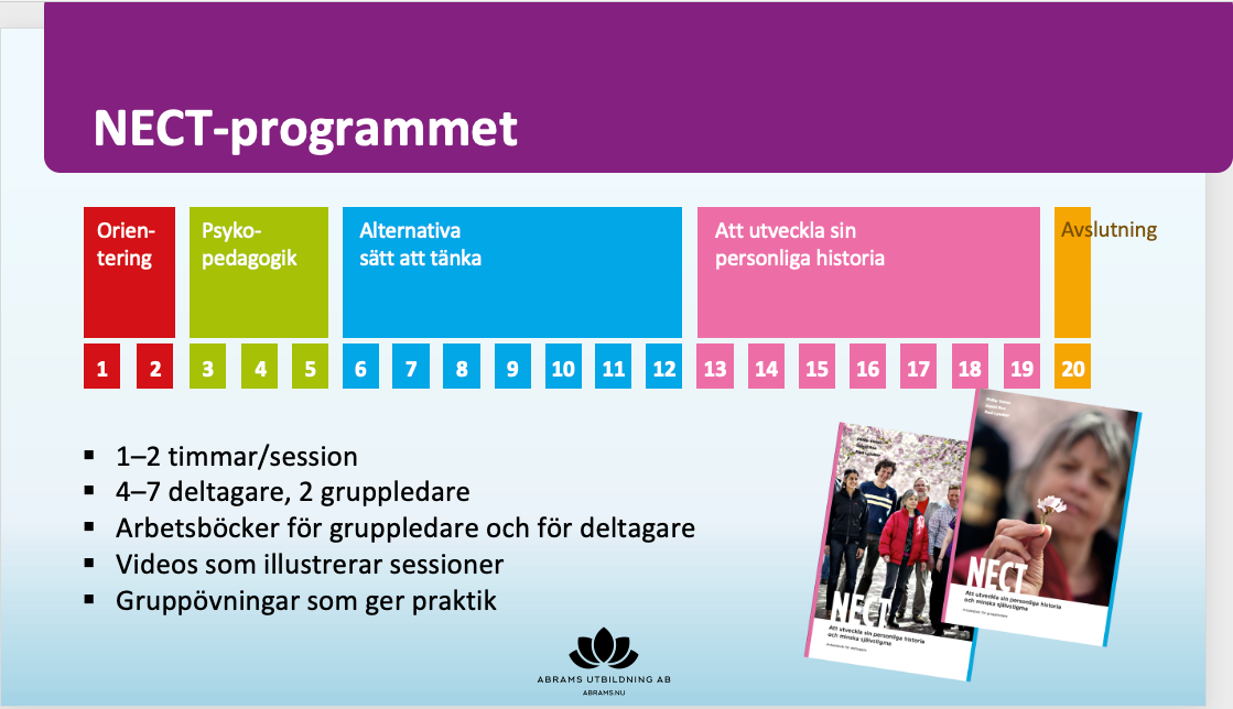 NECT-gruppledarutb. Kurser i nov, dec & feb (digital liveutb.)