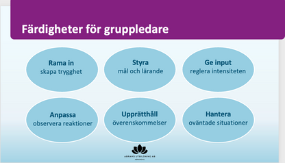 NECT-gruppledarutb. Kurser i nov, dec & feb (digital liveutb.)