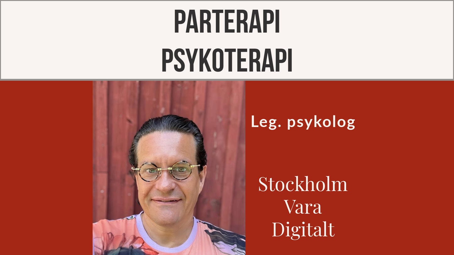 Psykoterapi, parterapi